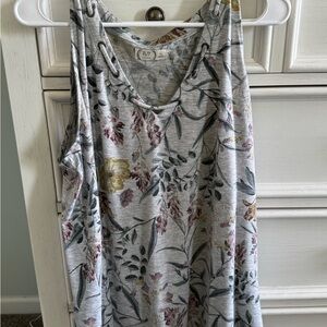 Floral Sleeveless Top